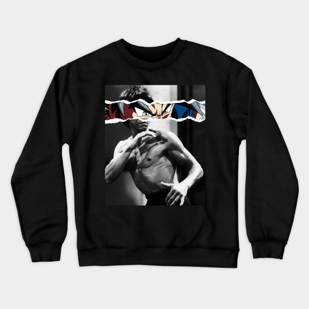 Goku Lee Crewneck Sweatshirt by Sheriken